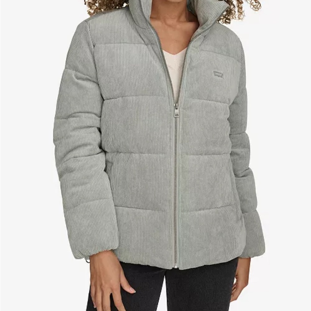 Levi’s Women's Corduroy Bubble Puffer Jacket